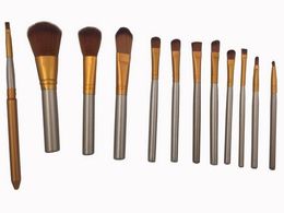 2018 nieuwe hot make-up 12 stks / set borstel naakt 3 make-up borstel kit sets voor oogschaduw blusher cosmetische borstels tool DHL