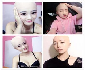 2018 New Human Mask Crossdress Silicone Femelle Unisexe Head Mask Halloween Cosplay Without Hair Latex Mask Mask Mask 6981807