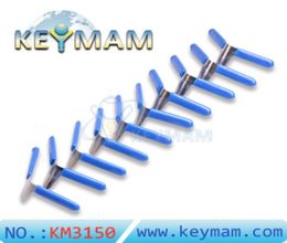 2018 Nieuwe KLOM 10 stks Hangslot Shim Picks Vliegtuigen Map Set Hangslot Pick Slotenmaker Gereedschap Lock Pick Set Unlock Lockpick 9518483