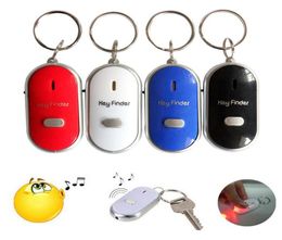 2018 nouveau LED sifflet clé Finder clignotant bip télécommande perdu Keyfinder localisateur porte-clés pour 8052291