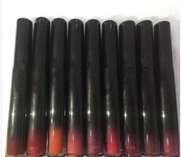 2018 Nuevo lápiz labial líquido mate de laca laca liploss 9 color lipcolor shine rounune laque 6ml 6537177
