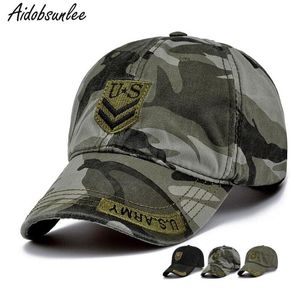 Heren baseballpet US Army camouflagehoed katoen merk pet hoeden petten unisex verstelbaar hoge kwaliteit