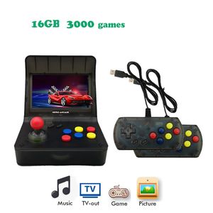 Nieuwe ARCADE Draagbare Mini Handheld Game Console 4.3 Inch 64bit kan 3000 Video Games Familie Game Console Gift opslaan