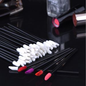 Pincel desechable para labios, pinceles para maquillaje de pestañas, máscara para extensión de pestañas, aplicador, varitas para lápiz labial, juego de herramientas de maquillaje cosmético