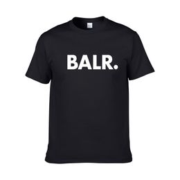 2018 Nouvelle marque d'été Balr Vêtements O-Neck Youth Youth Men's T-shirt Printing Hip Hop T-shirt 100% coton Men de mode T-shirts Illusory963