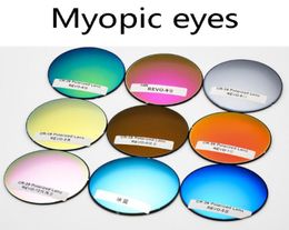 2018 Nouvelles lunettes de soleil 150 INDEX REFRACVERS LES COLORFULS COLORISE RX POWER PRESCRIPTION Myopie Polarisé Lenses UV4004309269