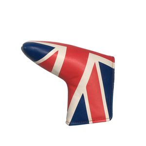 2018 Nouvelle Union Jack Royaume-Uni Drapeau Design Golf putter lame couvre-tête headcover Toutes les marques FITS