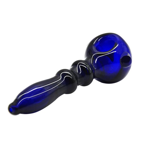 2018 Nouvelle pipe à eau bleue bong en verre, 12,7 cm 67g haute qualité prix usine en gros pipes à fumer