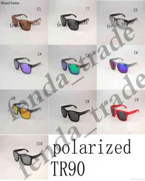 2018 Promotion marque TR90 lunettes de soleil polarisées hommes femmes Sport cyclisme lunettes lunettes lunettes 9 couleur MOQ10pcs6666911