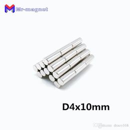 50 stks 4*10 NdFeBNeodymium Magneet Super Sterke Schijf 4x10 Neo kleverige magneet Praktische Magneten Dia. 4x10mm koelkastmagneten met axiaal gemagnetiseerd