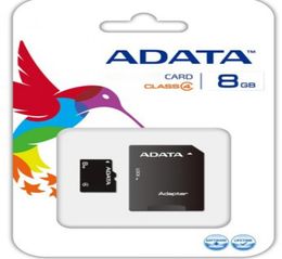 2018 Verkopen van 100 reële 16 GB 32 GB TF -geheugenkaart ADATA met SD -adapter retailpakket dropship naar VS8453166