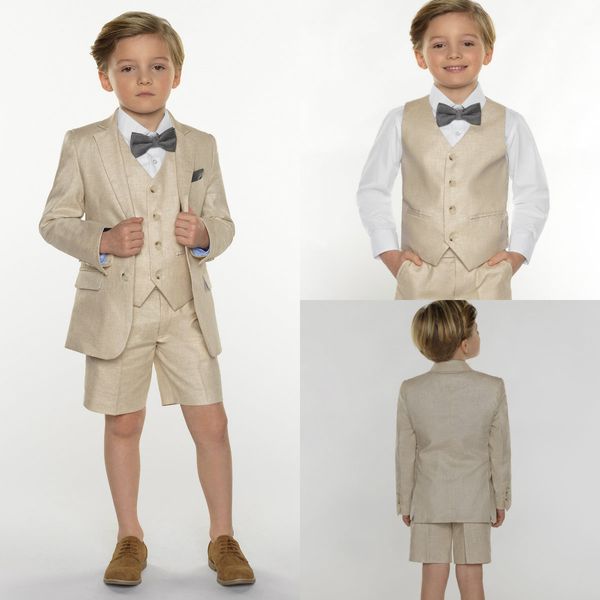 2018 été trois pièces garçons vêtements beau sur mesure garçons costumes formels enfants costume formel avec livraison gratuite Top Qaulity