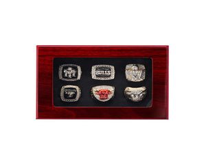 2018 Le plus récent 1991 1992 1993 1996 1997 1998 Bulls Basketball Ship Ring Fan Gift Wholesale Drop Shipping Us Size 11 # 3278712