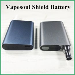 Véritable Kit de Batterie Vapesoul Shield 400 mAh Tension Variable Préchauffer Batterie Fit Liberté V5 V9 X5 Cartouches Gratuit DHL