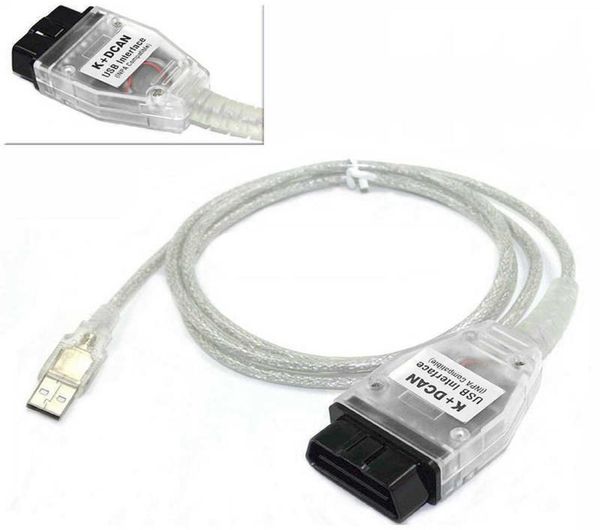 2018 VSTM pour INPA K + CAN K CAN INPA avec puce FT232RL avec interrupteur voiture INPA K DCAN câble d'interface USB avec outils de voiture 20PIN Car1403515