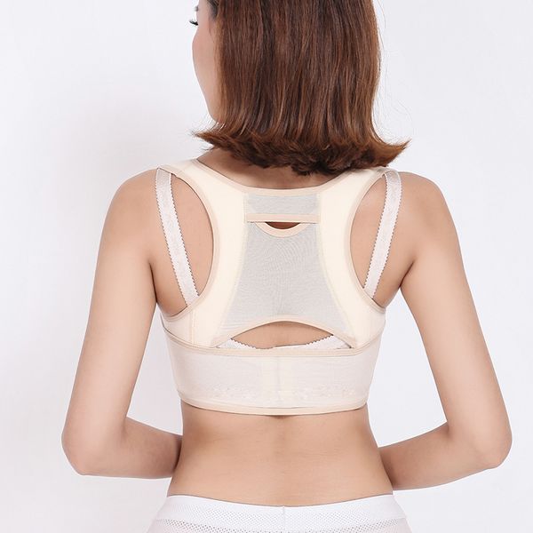 2018 femmes dos Posture Correction Corset orthopédique haut du dos épaule colonne vertébrale Posture correcteur clavicule soutien ceinture