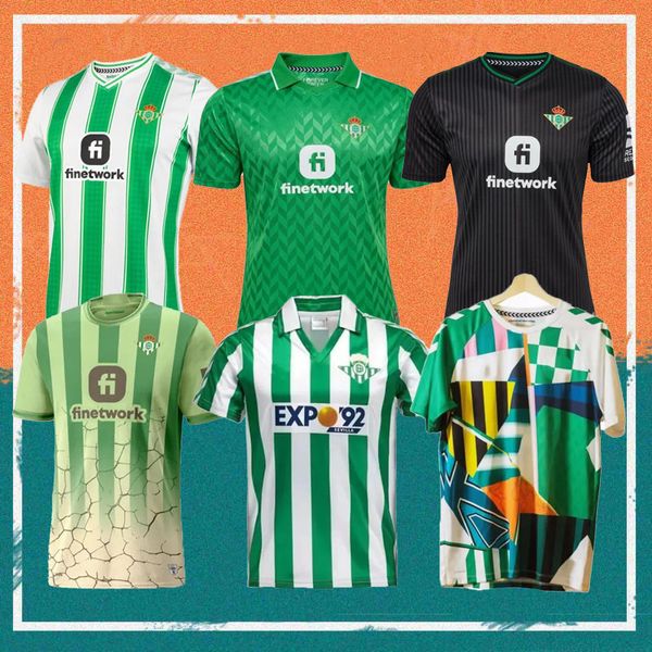 23/24 Real Betis Isco Soccer Jerseys 2023 Special Edition Joaquin Fekir B.iglesias Canales Willian J Shirt William Camarasa Juanmi Victor Ruiz Football Uniforme