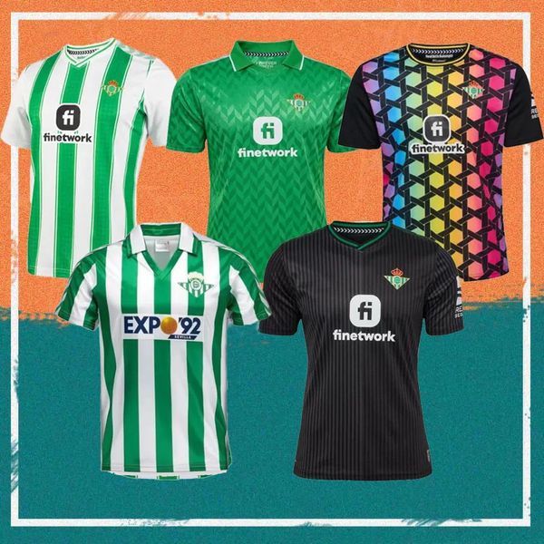 23/24 Real Betis ISCO camisetas de fútbol 2023 JOAQUIN FEKIR B.IGLESIAS CANALES WILLIAN J Camisa WILLIAM CAMARASA JUANMI VICTOR RUIZ Uniforme de fútbol