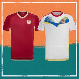 24/25 Venezuela voetbalshirts 2024 Home SOTELDO RONDON SAVARINO RINCON Maillots De Foot shirt CORDOVA BELLO SOSA nationale ploeg Voetbaluniformen