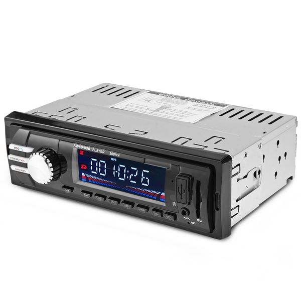 2018B FM coche dvd 12V Bluetooth V2.0 Auto Audio estéreo SD reproductor de MP3 AUX USB llamada manos libres