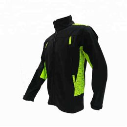 Sudadera de seguridad reflectante de alta visibilidad de nuevo diseño 2018 para hombres, ropa de trabajo con 2 bolsillos con cremallera, sudaderas con capucha de seguridad de alta visibilidad