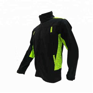 2018New Design Sweat-shirt de sécurité réfléchissant à haute visibilité pour les hommes Work Wear avec 2zipper Pockets Hi vis Security Hoodies