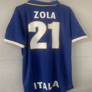 1982 1996 Retro Italië voetbalshirts ROSSI Totti Del Piero 2006 futbol shirts Pirlo Inzaghi Cannavaro klassieke vintage tenues heren Maillots de voetbaltrui