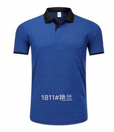 2019 2020 Hombres Collar negro Camisa de manga corta 19 20 Hombre Azul Rojo Más de un color Polo Camisetas Ropa
