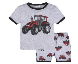 2019 2PCS Toddler Kids Baby Boys Filles Pyjamas Cartoon Print Tops Shorts Set Drop Baby Clothes8697318