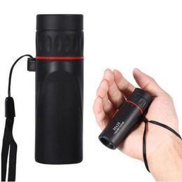 2019 30x25 HD Monocular óptico visión nocturna baja impermeable Mini telescopio de enfoque portátil con zoom 10X alcance para viajes Huntin9544380