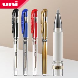 6PCSlot Echte Japan Uniball Signo Broad UM153 Gel Pen 1,0 mm BlueblackredWhitesilvergold Y200709