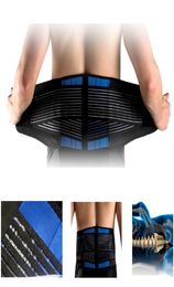 2019 Réglable Néoprène Double Pull Support lombaire Lower Back Back Brace Relief Band Taist Belt Dishiping1071003
