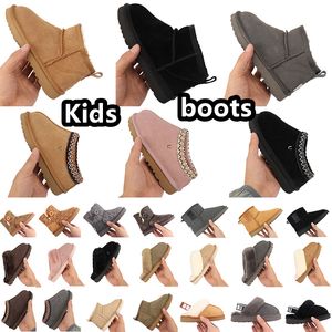 2024 Kid Boot Tasman Girl Boots Toddler Boots Baby Slippers Child Australië Kind Boot Kinderen Winter Boot Classic Ultra Mini Boot Boys voorschoolse kinderlaarzen
