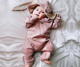 2019 AUTUMN HIVER NOUVEAU NOUVEAU BORES Bébé Baby Girl Clothers Costume Kids For Boy Infant Sautpuise 3 9 12 18 mois9570817