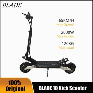 Nieuwe mes 10 Kick Scooter 60V 2000W Off-Road Smart Electric Scooter 20AH 28Ah opvouwbare 10 inch Dual Motor Skateboard