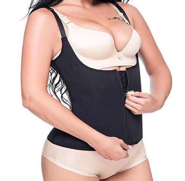 2019 Body Shaper Slimming Three Breasted Tany Tummy Belt Taist Cincher Underbust Control Corset Trainer S4xl High Quality8929973