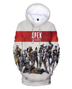 2019 -Border Hooded Sweater Nieuwe Apex Legends Eat Chicken Game rond de Trend 3D Hooded Men and Women249T8651530