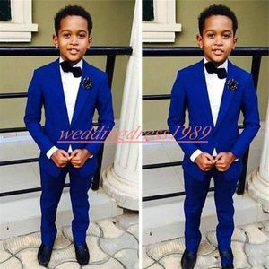 2019 Boy Suit Tuxedos Best Man Groomsmen Suits Fream's Formal Wedding Tuxedos Kids cosits Veste Pantalon 208V