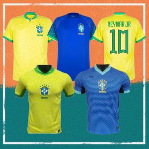 2023 BRAZILIË voetbalshirts 22/23/24 CASEMIRO L.PAQUETA RICHARLISON NEYMAR shirt RAPHINHA G.JESUS VINI JR RODRYGO Kids Kit Voetbal Uniform