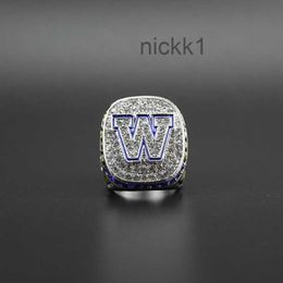 Bague de championnat de la Coupe Grey de football des Blue Bombers de Winnipeg de la CFL 2019 ROXM