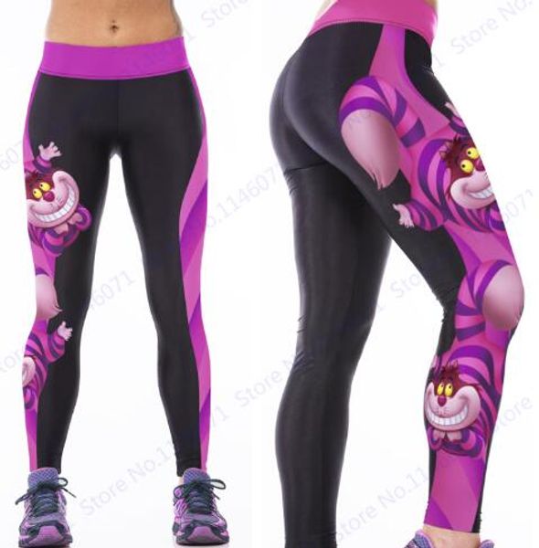 2021 Fashipn Red Harleen Quinzel Rugby Pantalones de entrenamiento de béisbol Harley Quin Pantalones de entrenamiento de yoga Azul Leggings para correr Mujeres Medias de fitness