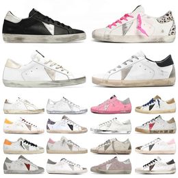 2023 New Casual Shoes Customers Super Stars Men Women Italy Brand Sneakers luxury Dirtys Sequin White Do-old Dirty Designer Sneakers With Box trainers