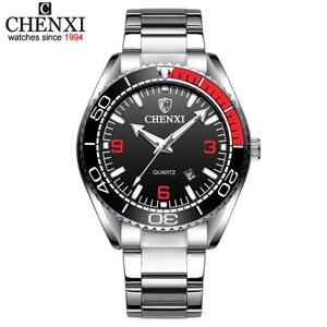 2019 CHENXI montres hommes haut montres à Quartz étanche en acier inoxydable analogique hommes montres homme horloge Relogio Masculino227i