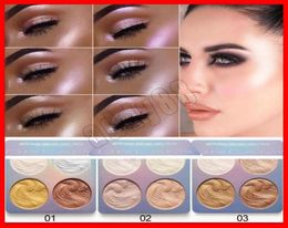 2019 CMAADU FACE MAQUILLIGHTER 4 Colors Mini Dream Highlight Palette Sala de ojos High Lighting Shimmer Glitter Cosmetics5276385