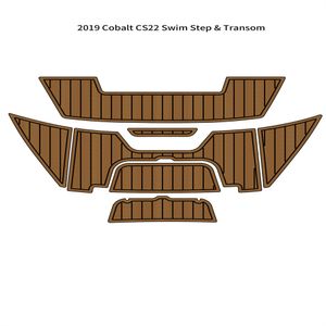 2019 Cobalt CS22 Zwemplatform Stapkussenboot Eva Foam Faux Teak Deck Floor Mat