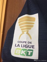 2019 Coupe de la ligue Mbappe CAVANI Di Maria Match Worn Player Issue Volledige patch Aanpassen van elk naamnummer Voetbalpatch Badge Home223A