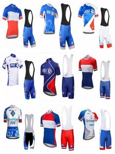 2019 Cycling Team Clothing Bike Jersey Quick Dry Mens Bicycle Cloths Short Sleeves Pro Cycling Jerseys Gel Bike Shorts Set A3045186592679