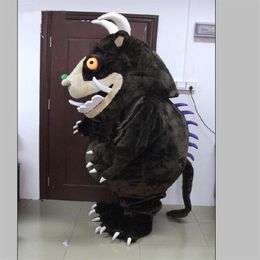 2019 Korting fabriek Volwassen gruffalo mascotte kostuum gruffalo cartoon kostuum gruffalo kostuum voor 341W