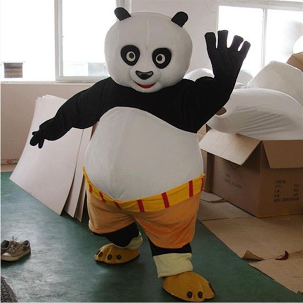 2019 Discount usine Kungfu panda mascotte costume Kung Fu Panda mascotte costume Kungfu panda258f