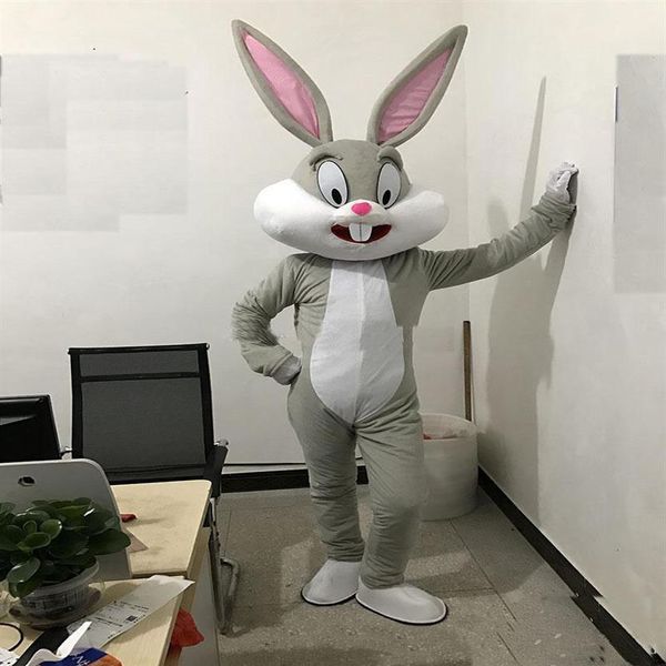 2019 Fábrica de descuento Disfraces profesionales de la mascota del conejito de Pascua Conejo y Bugs Bunny Mascota adulta para 239d